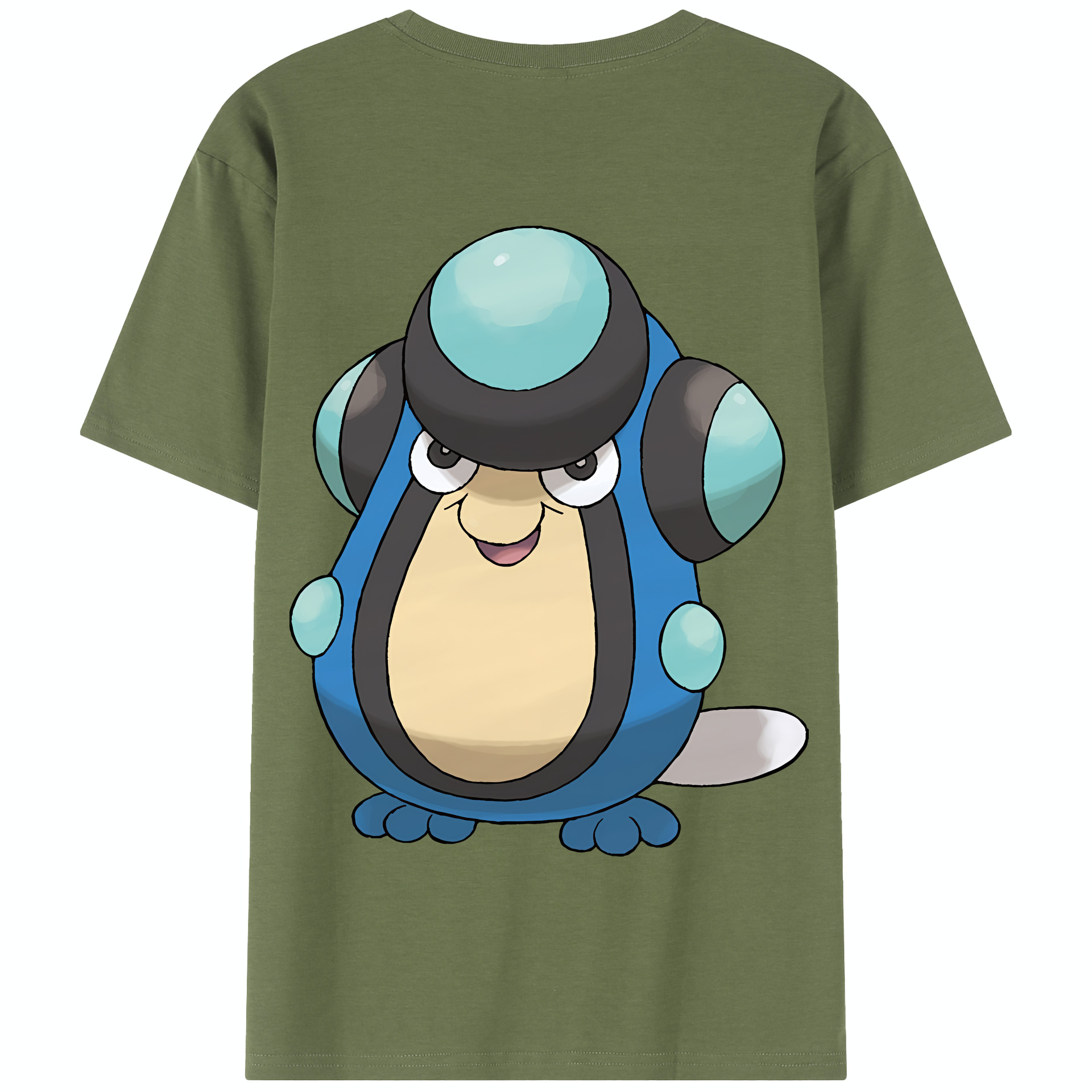 （画像用） ポケットモンスター Pokémon 綿100％半袖Tシャツ（背面プリント）